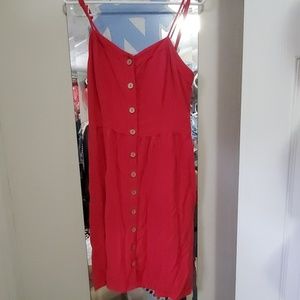Cotton spaghetti strap dress